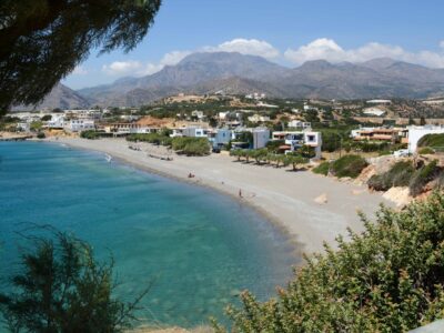 Makry Gialos village in Ierapetra, Crete, Greece