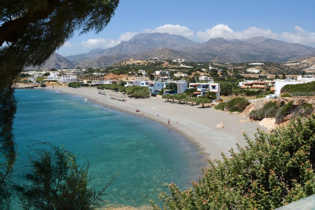 Makry Gialos village in Ierapetra, Crete, Greece