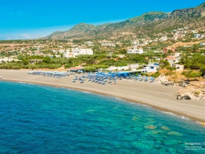 Koutsounari and Ferma beaches near Ierapetra South Crete